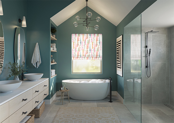 Santa Maria, Carnival - Twist&Fit Roman Blind - Image 8